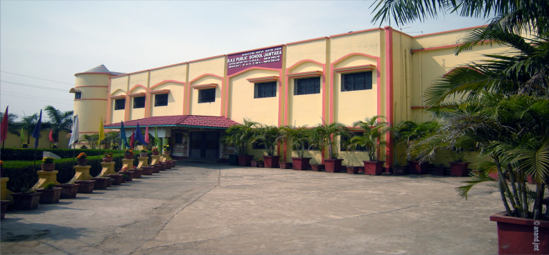 School Front Building